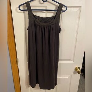 Mossimo Brown Square Neck w/ pockets